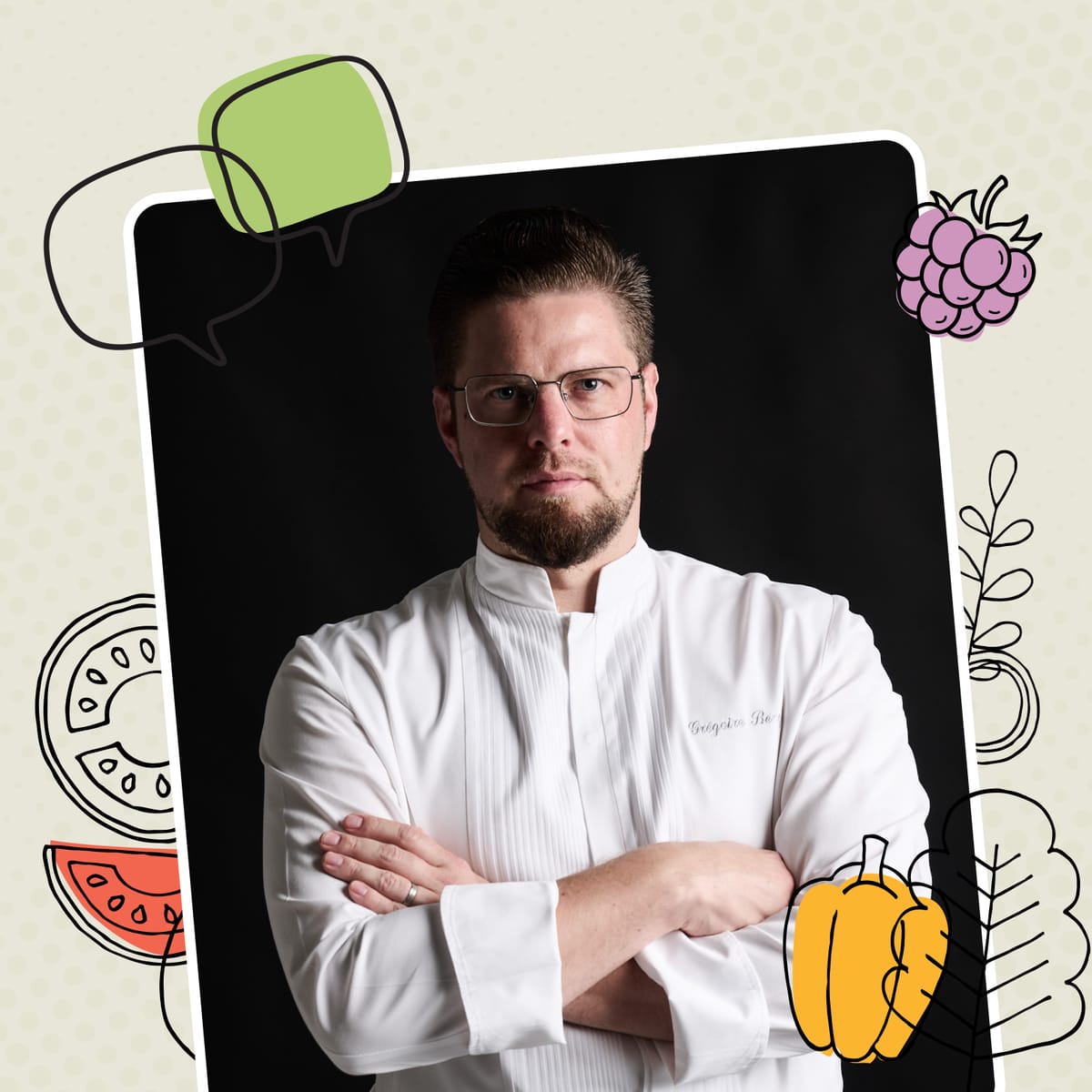 Taste is and isn’t subjective, with Chef Gregoire Berger (the artist)